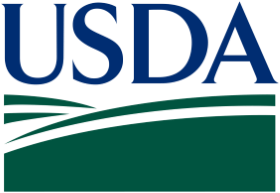 Logo of the United States Department of Agriculture 280x240